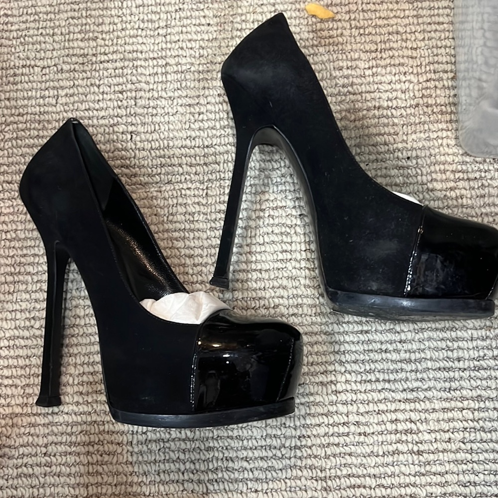 Ysl platform pumps
